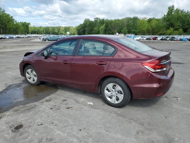  HONDA CIVIC 2014 Бургунді