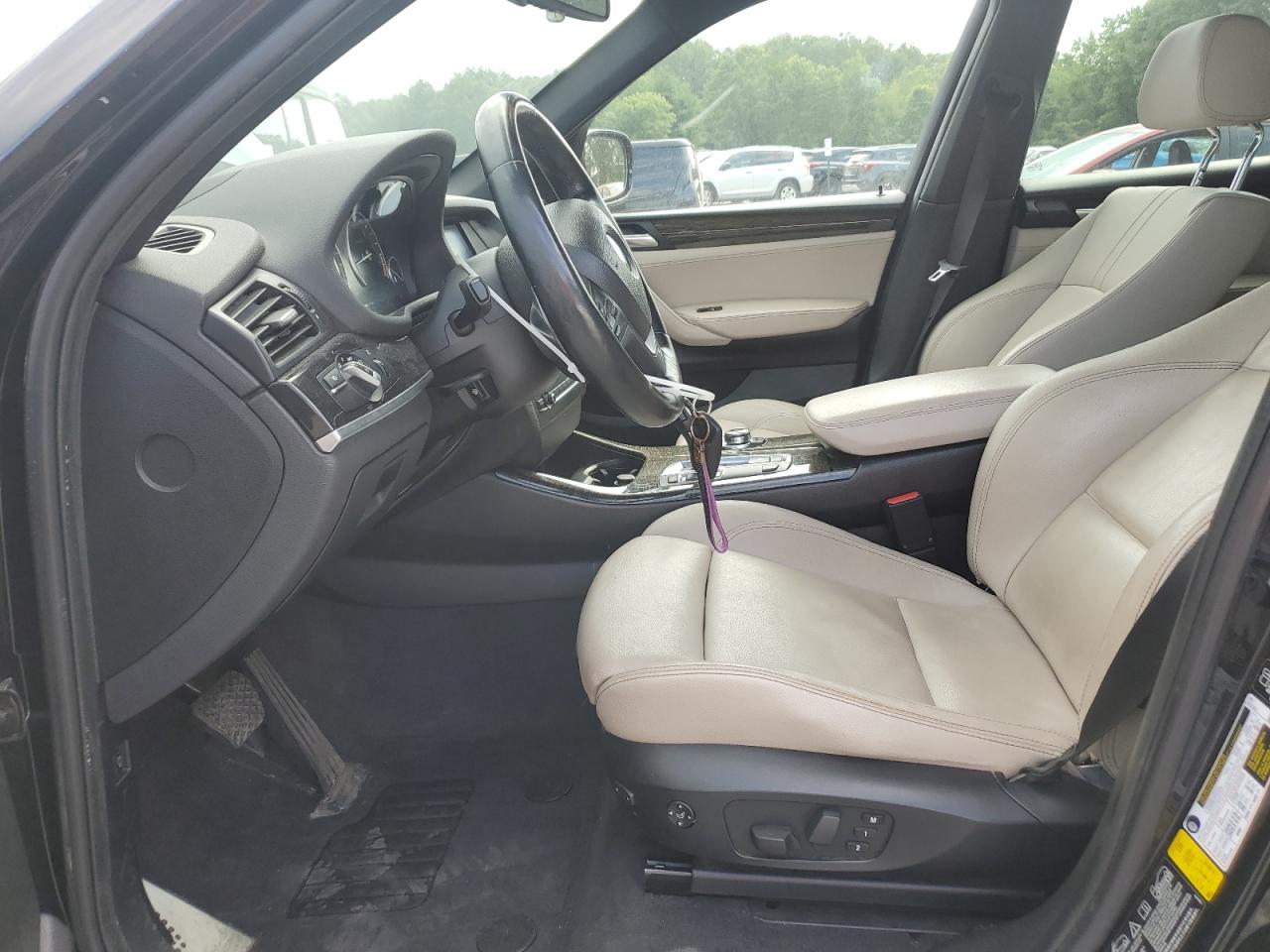 2014 BMW X3 xDrive28I VIN: 5UXWX9C5XE0D17522 Lot: 62751805