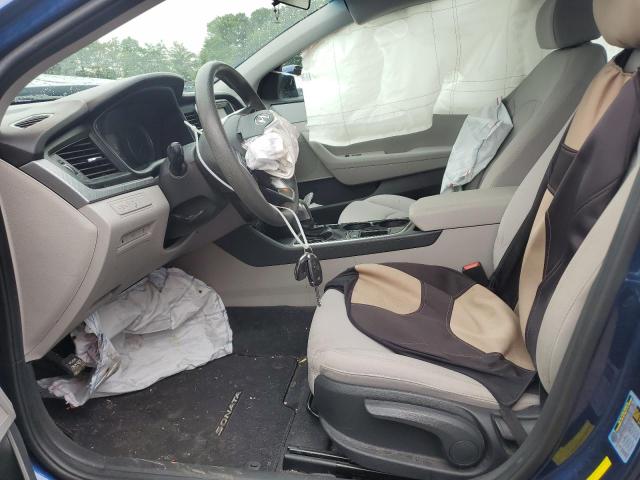  HYUNDAI SONATA 2018 Синий