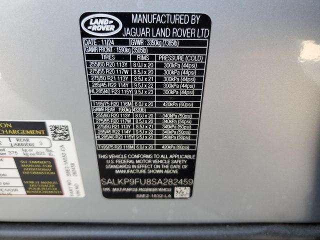 2025 LAND ROVER RANGE ROVER SE  
