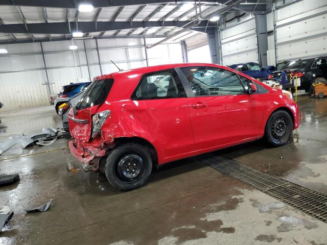  TOYOTA YARIS 2012 Czerwony