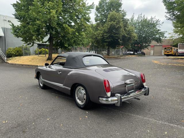 1972 VOLKSWAGEN                  KARMANGHIA