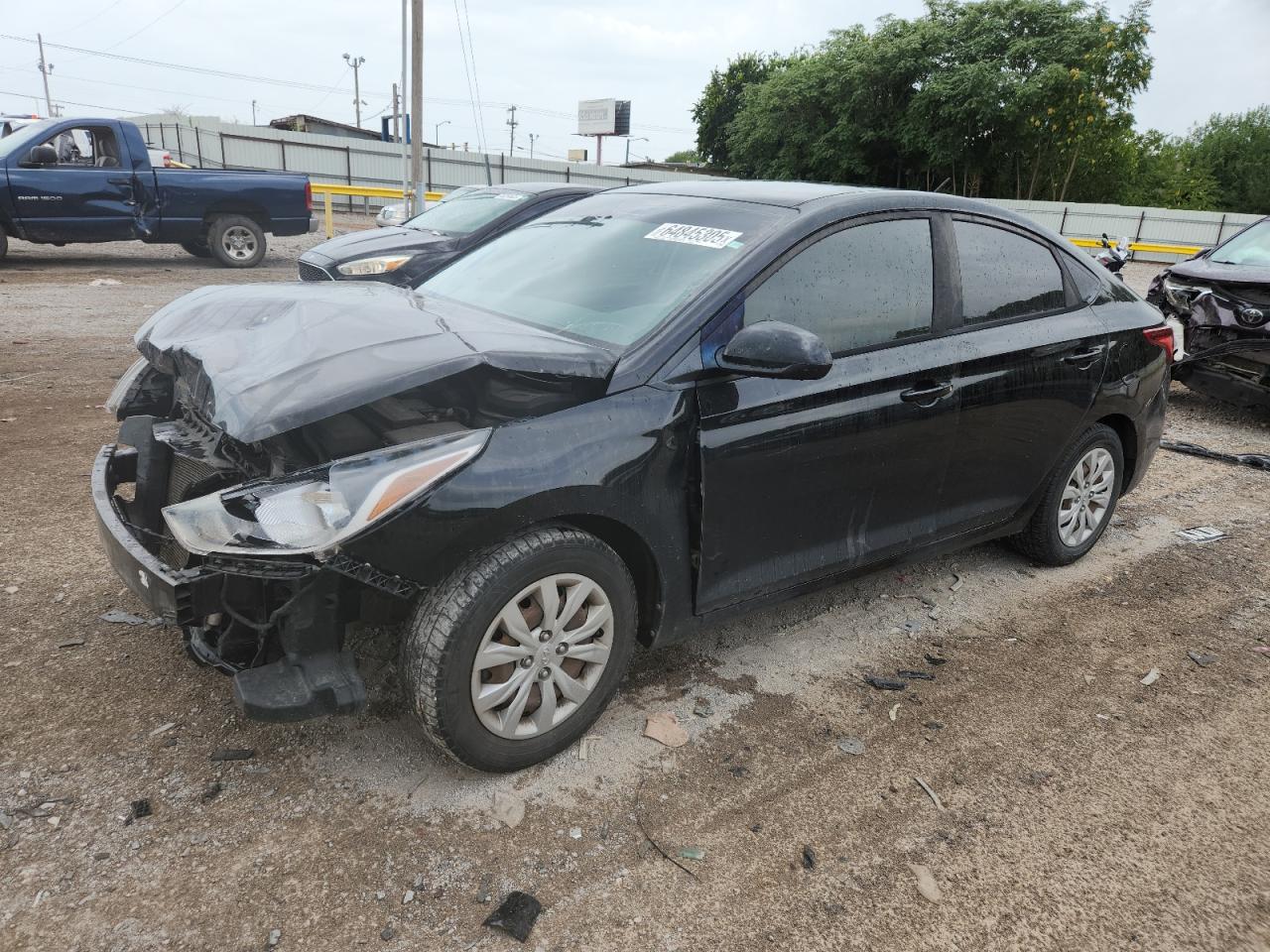 2019 Hyundai Accent Se black  gas 3KPC24A32KE052182 photo #1