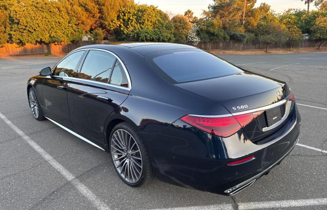  MERCEDES-BENZ S-CLASS 2022 Синий