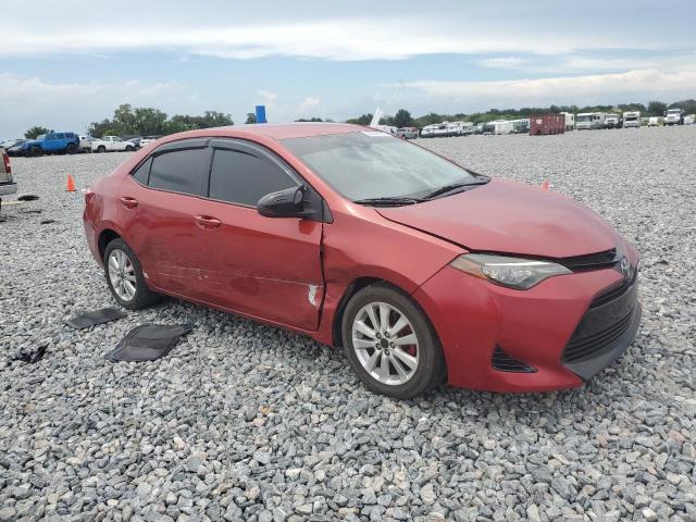  TOYOTA COROLLA 2018 Czerwony