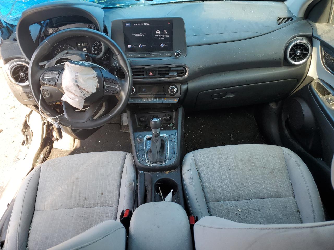 2022 Hyundai Kona Sel VIN: KM8K3CAB3NU788656 Lot: 63313185