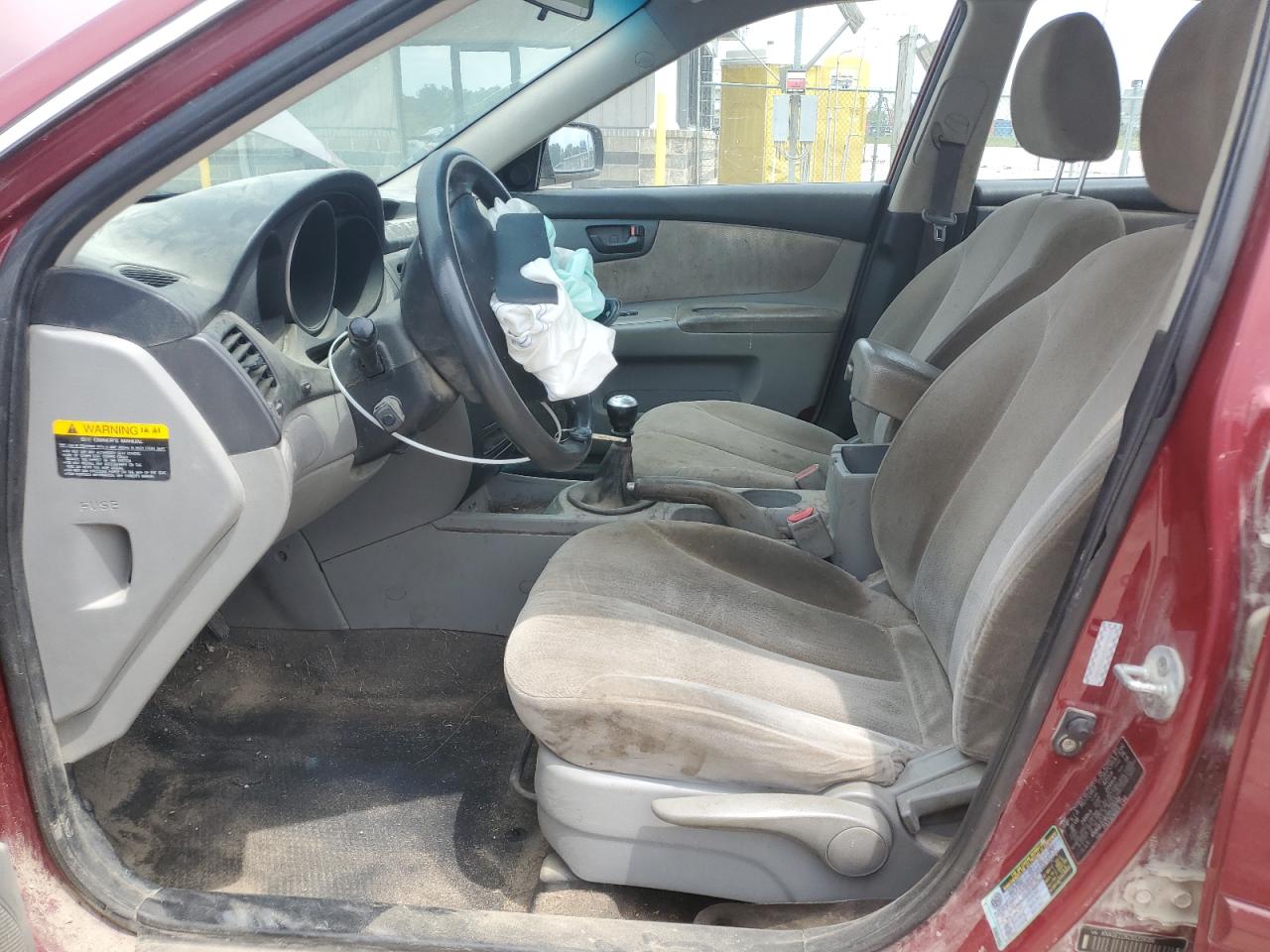2009 Kia Optima Lx VIN: KNAGE228295319086 Lot: 65215175