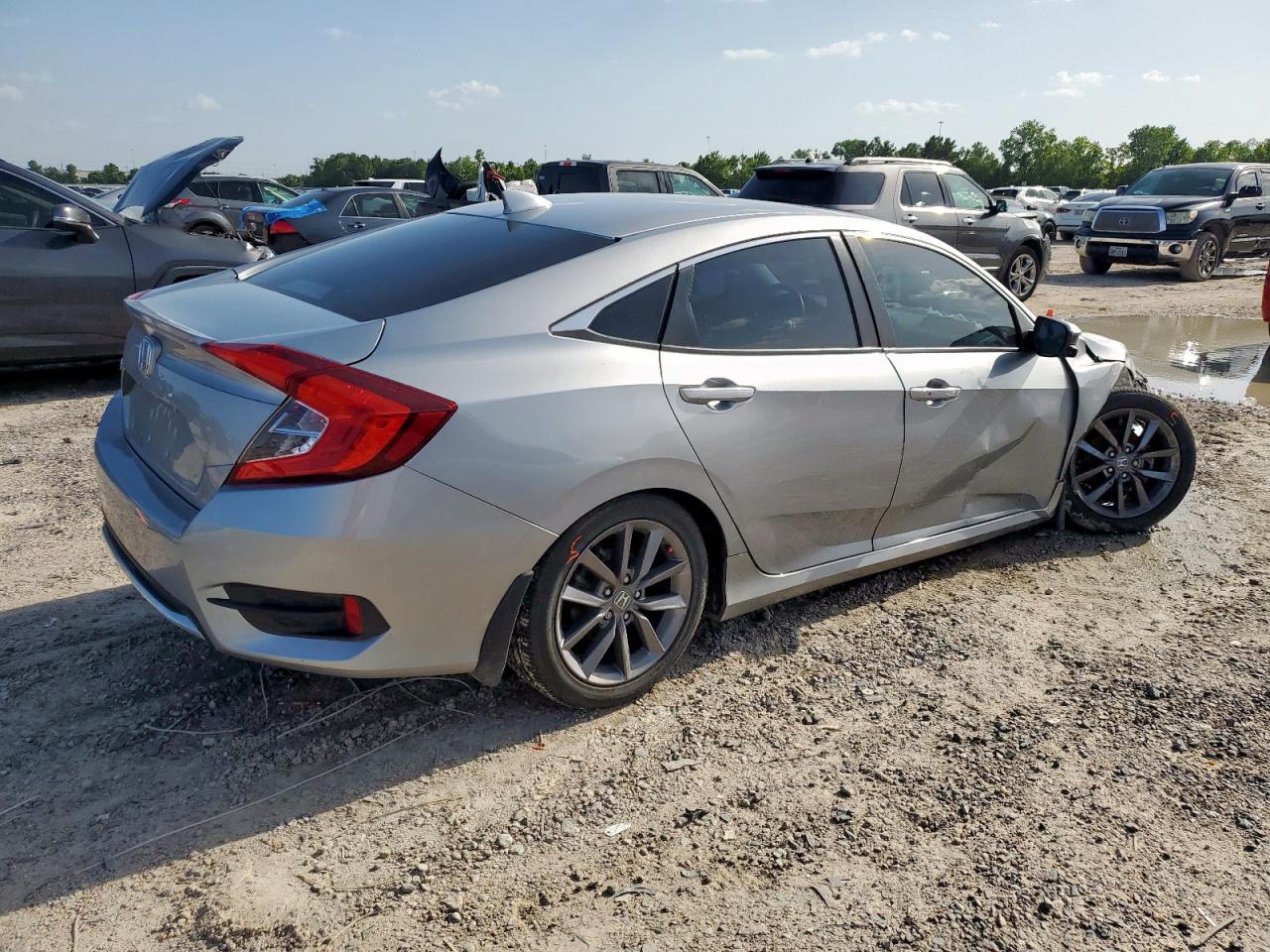2020 Honda Civic Exl VIN: 19XFC1F71LE025321 Lot: 64062935