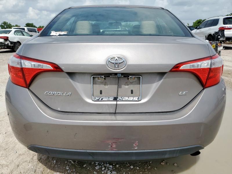  TOYOTA COROLLA 2016 Srebrny