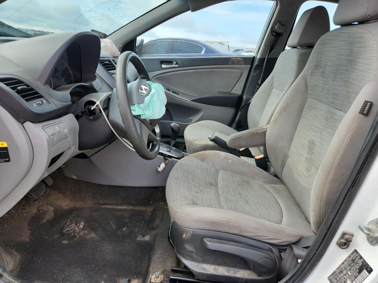 2015 Hyundai Accent Gls VIN: KMHCT4AE4FU897536 Lot: 64669625