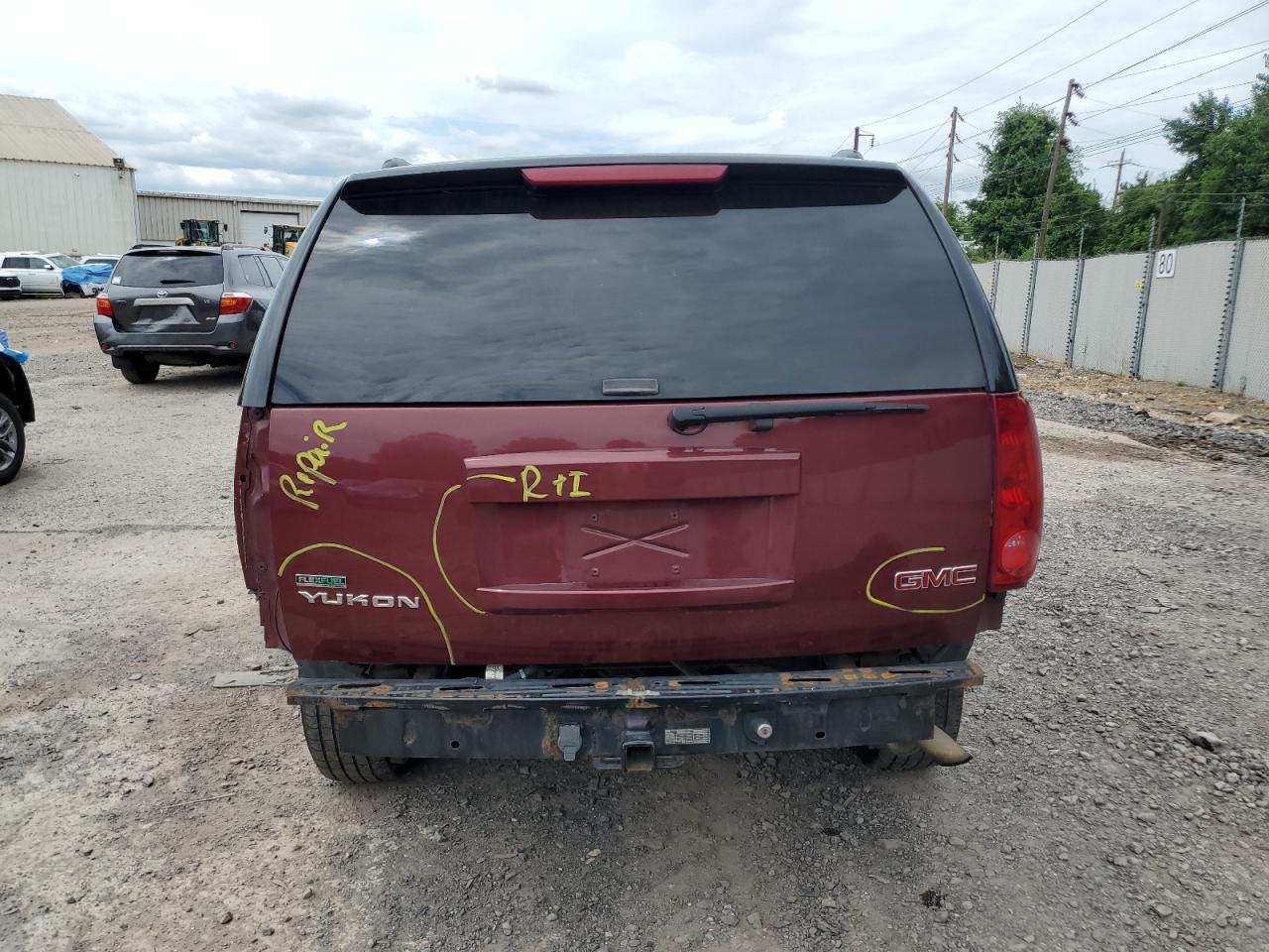 2008 GMC Yukon VIN: 1GKFK13048J107200 Lot: 63053215