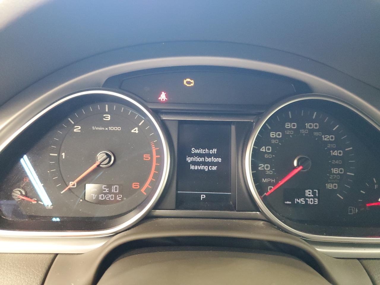 2013 Audi Q7 Premium Plus VIN: WA1LMAFE7DD010446 Lot: 63169825
