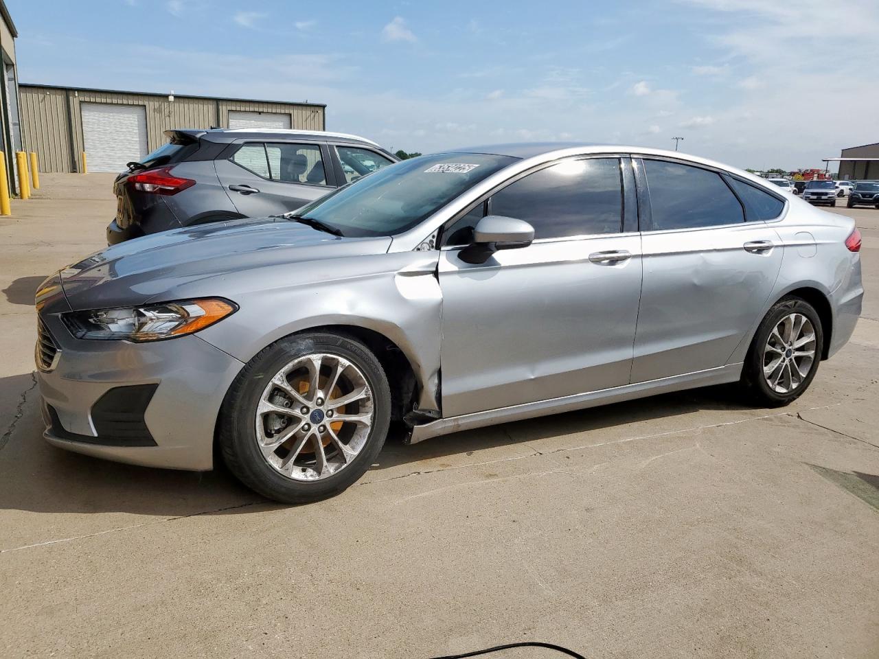 2020 Ford Fusion Se silver null gas 3FA6P0HD4LR246105 photo #1