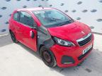 2015 PEUGEOT 108 ACTIVE for sale at Copart BRISTOL