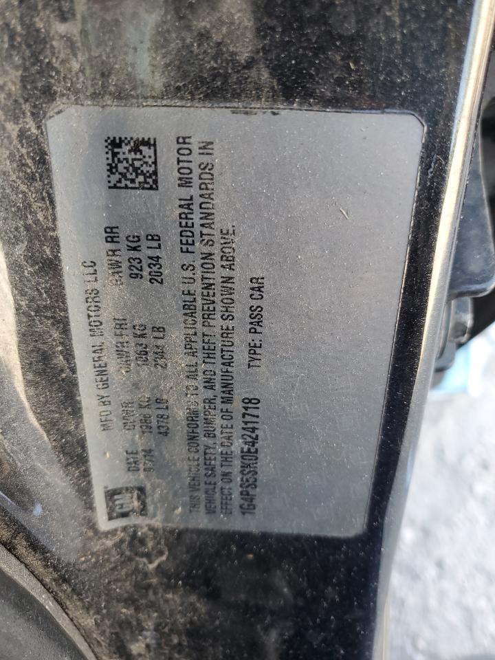 2014 Buick Verano VIN: 1G4PS5SK0E4241718 Lot: 65610885