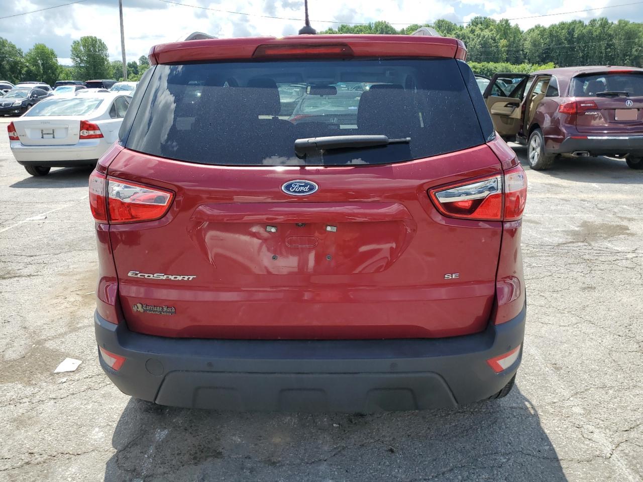 2021 Ford Ecosport Se VIN: MAJ3S2GE4MC425154 Lot: 66428395