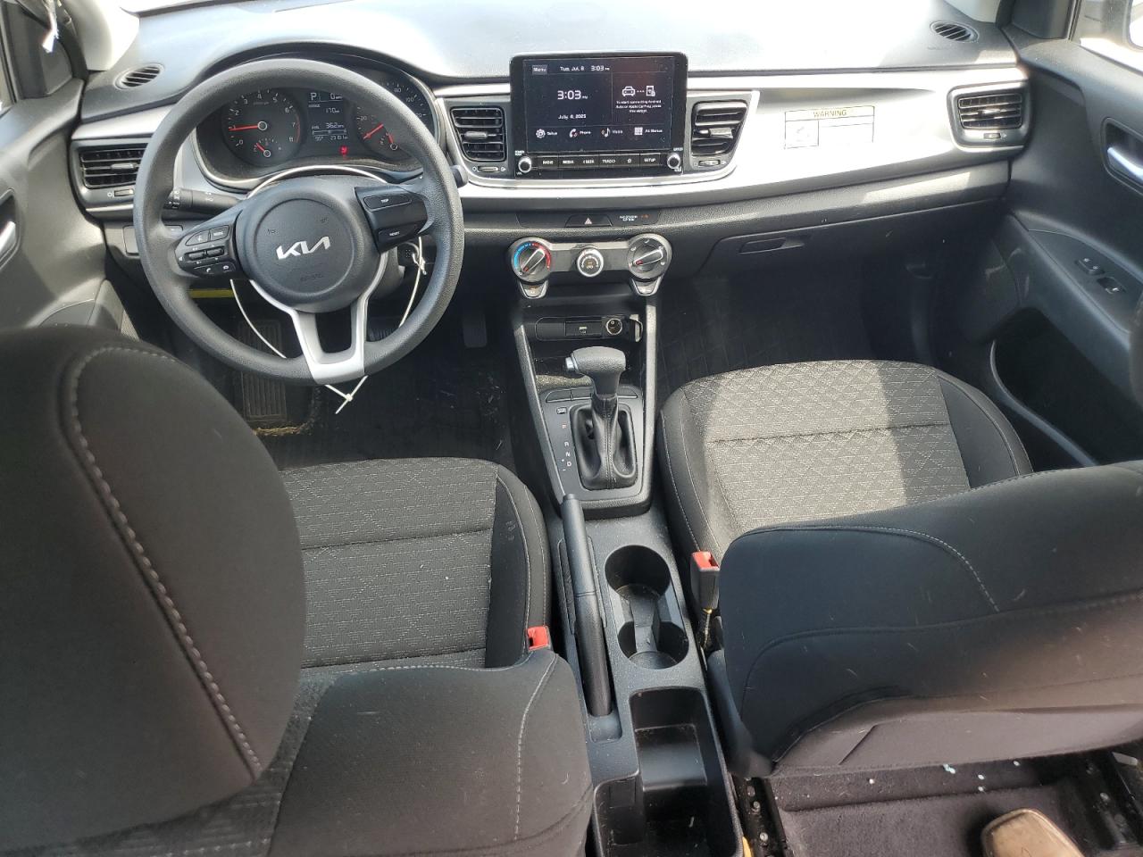 2022 Kia Rio Lx VIN: 3KPA24AD9NE444046 Lot: 63717445