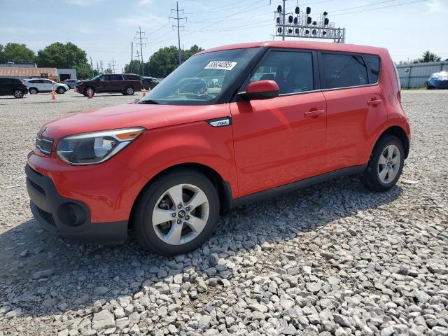  KIA SOUL 2019 Czerwony