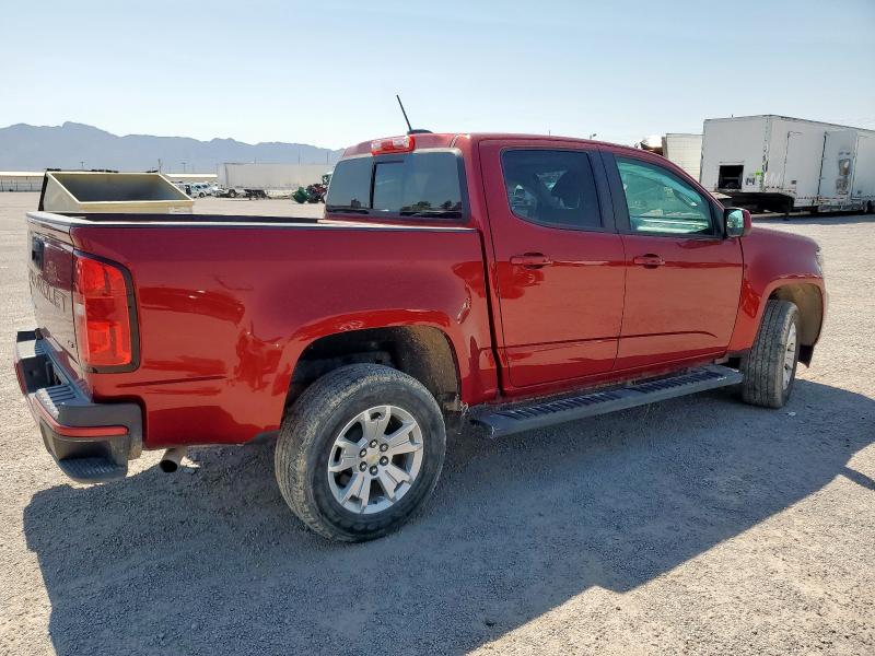  CHEVROLET COLORADO 2022 Бордовый