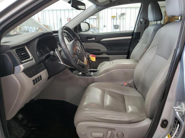  TOYOTA HIGHLANDER 2015 Srebrny