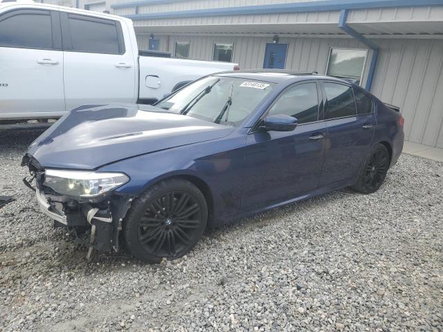  BMW 5 SERIES 2018 Синий