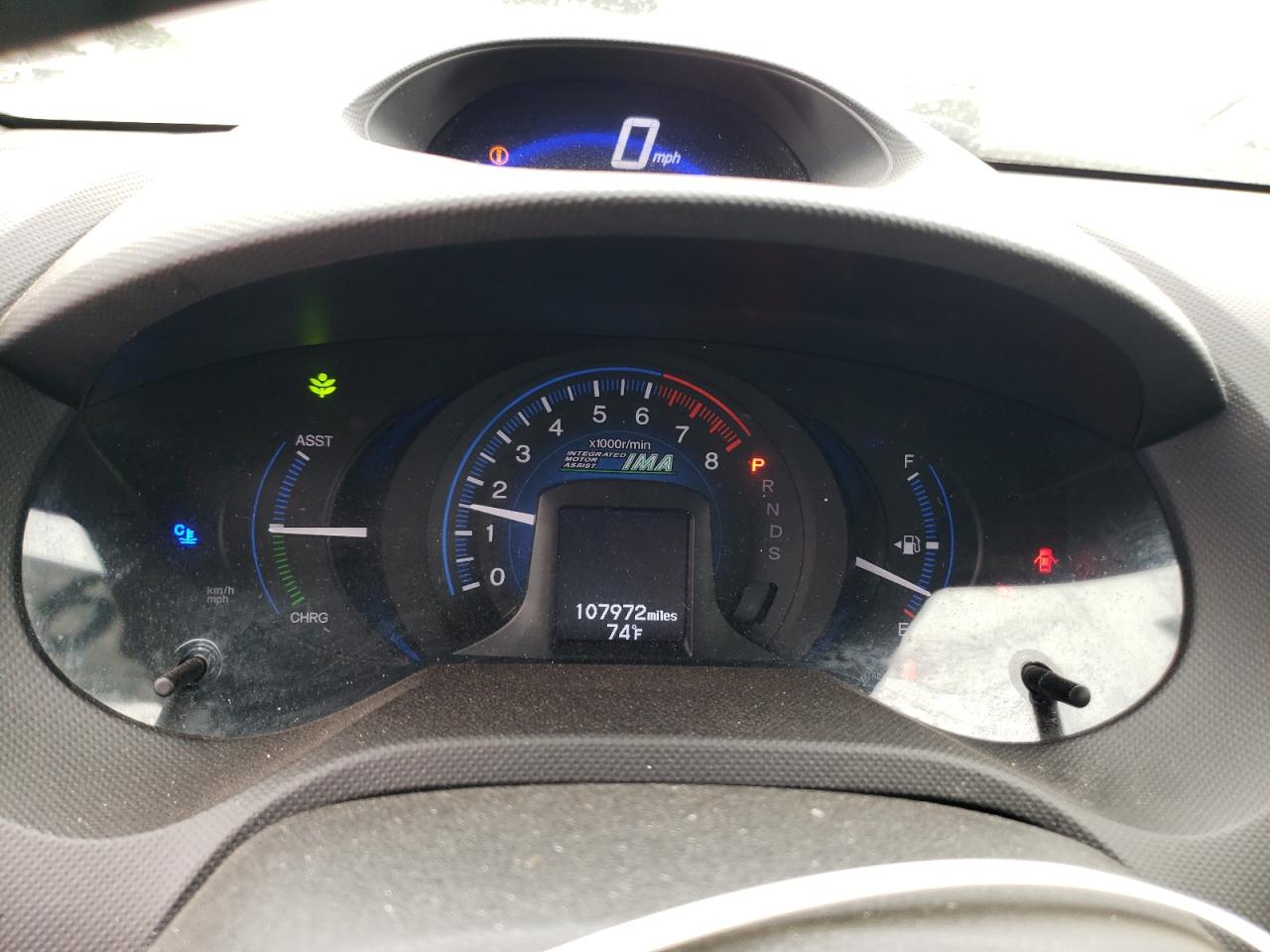 2013 Honda Insight Ex VIN: JHMZE2H7XDS002837 Lot: 66559635