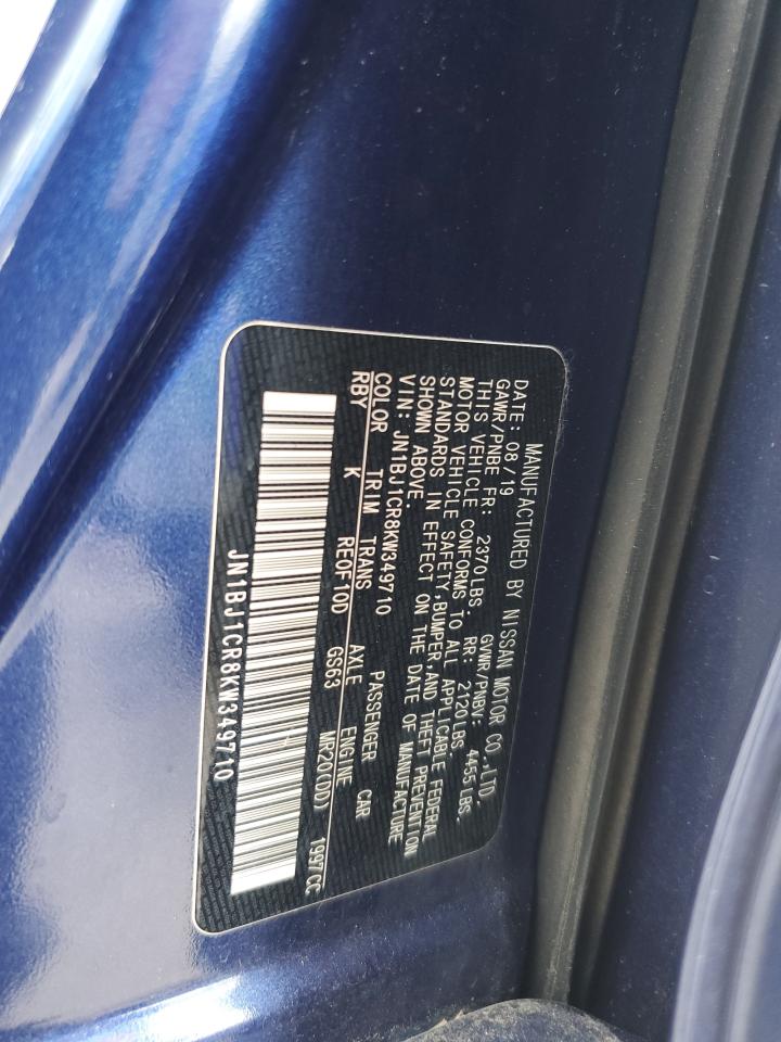 2019 Nissan Rogue Sport S VIN: JN1BJ1CR8KW349710 Lot: 64230185