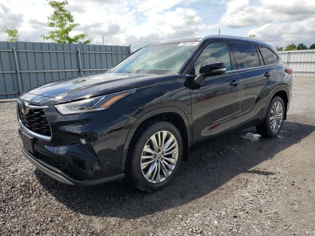  TOYOTA HIGHLANDER 2023 Czarny