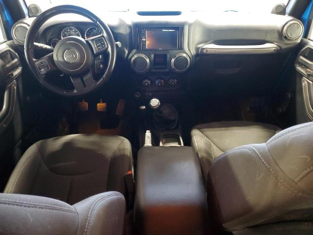 Parquets JEEP WRANGLER 2014 Blue