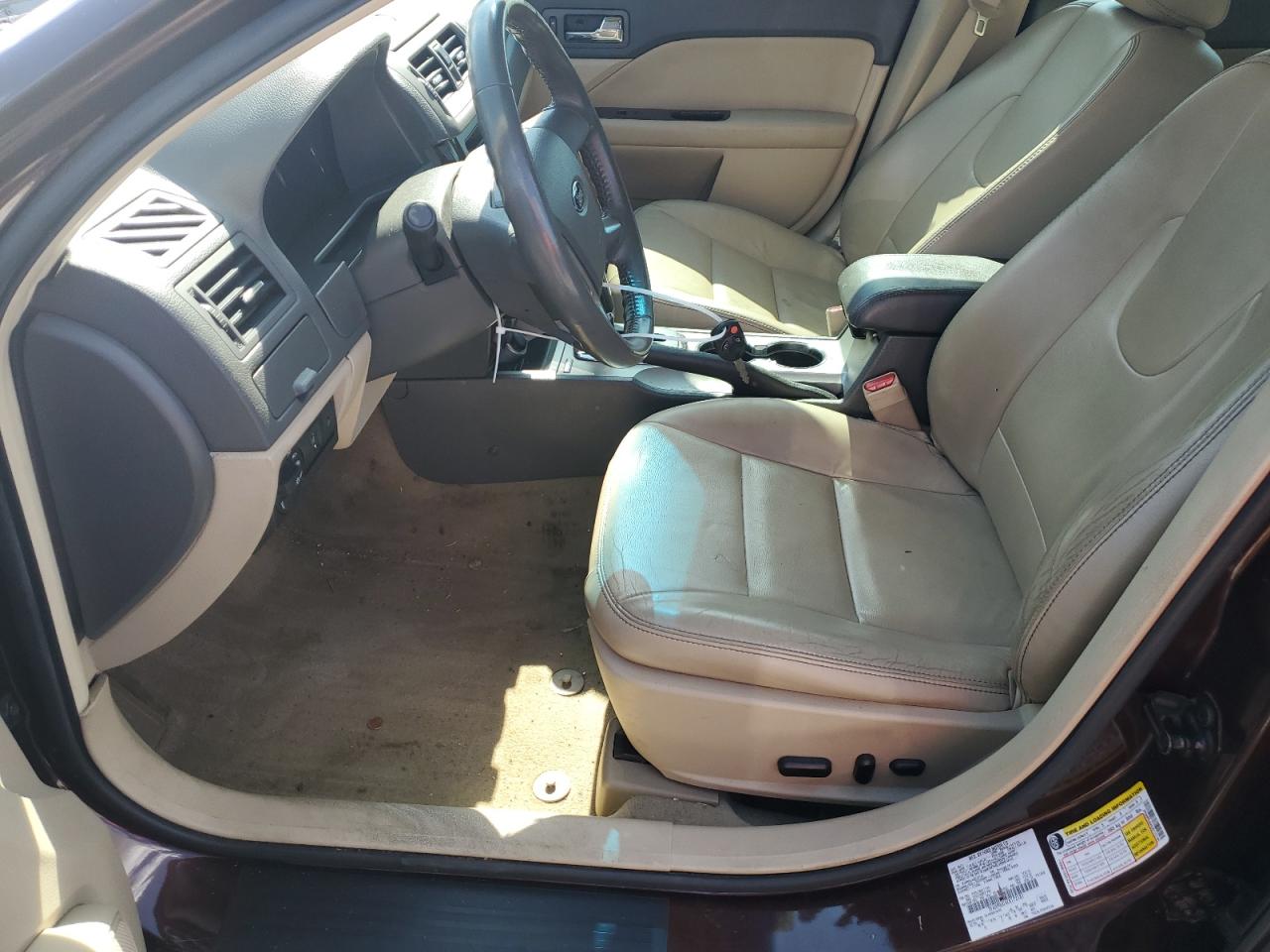 2012 Ford Fusion Sel VIN: 3FAHP0JG4CR172181 Lot: 66299605