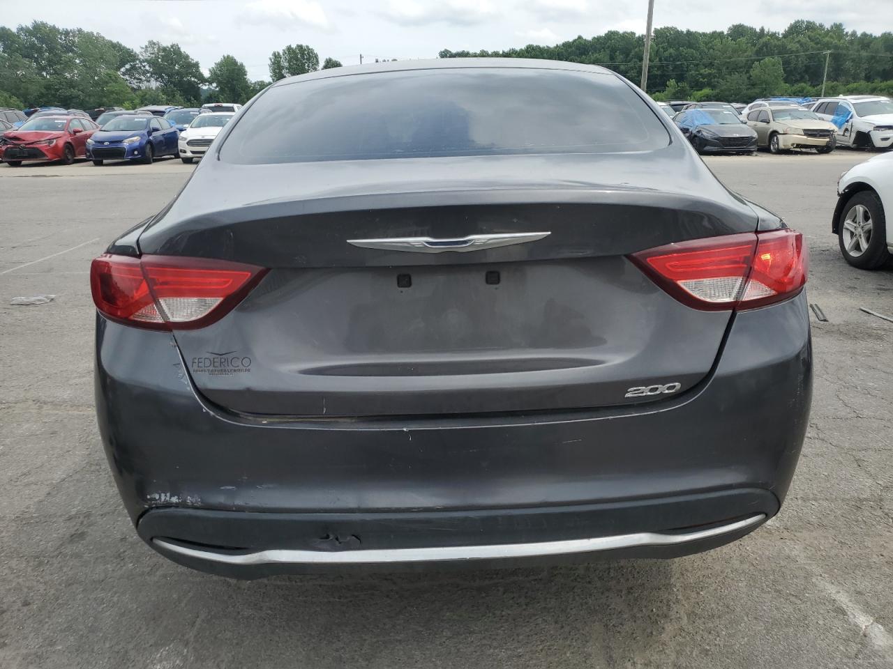 2015 Chrysler 200 Limited VIN: 1C3CCCAB2FN753793 Lot: 64305605