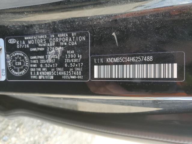 2017 KIA SEDONA LX  
