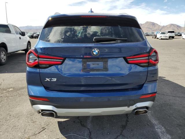 BMW X3 2024 Синий