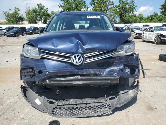  VOLKSWAGEN TIGUAN 2016 Синий