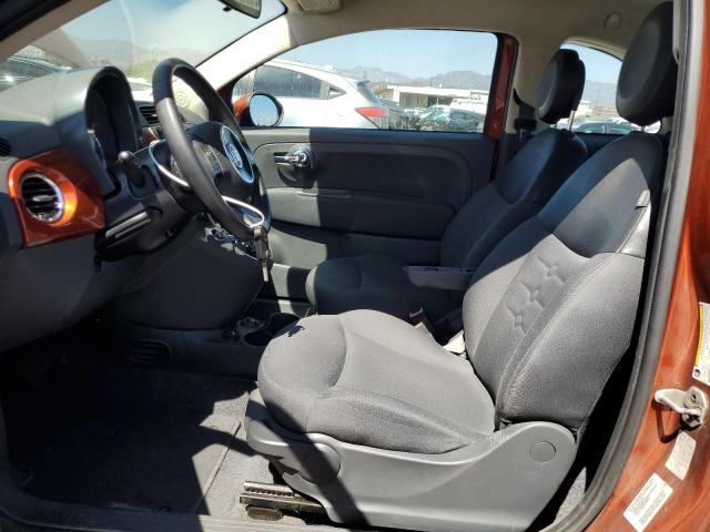  FIAT 500 2015 Orange