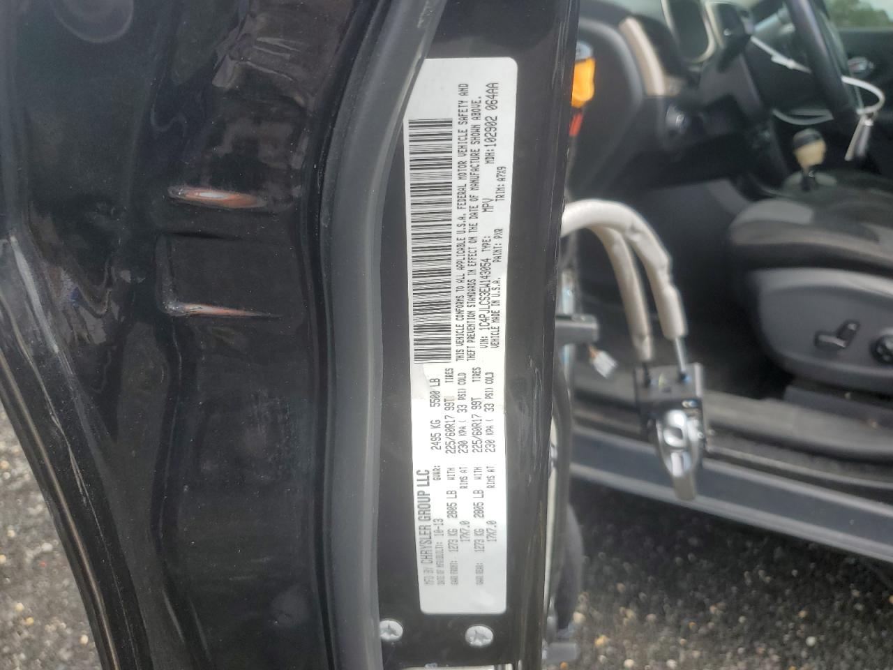 2014 Jeep Cherokee Latitude VIN: 1C4PJLCS3EW143054 Lot: 64287345