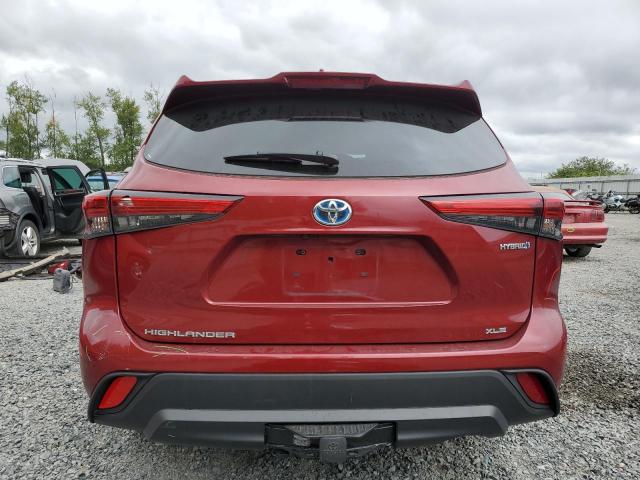  TOYOTA HIGHLANDER 2022 Bordowy