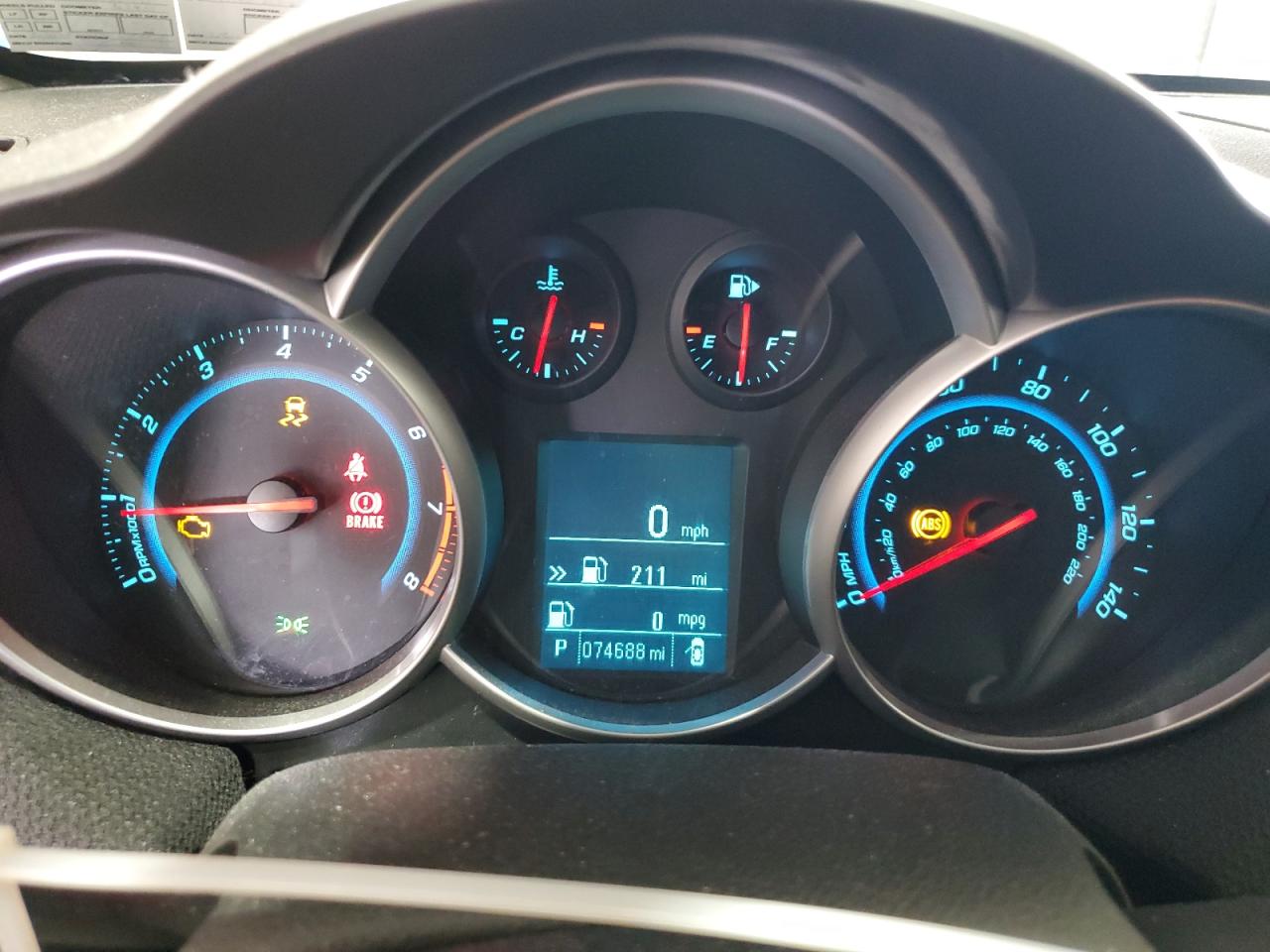 2012 Chevrolet Cruze Lt VIN: 1G1PF5SC3C7332018 Lot: 64407715