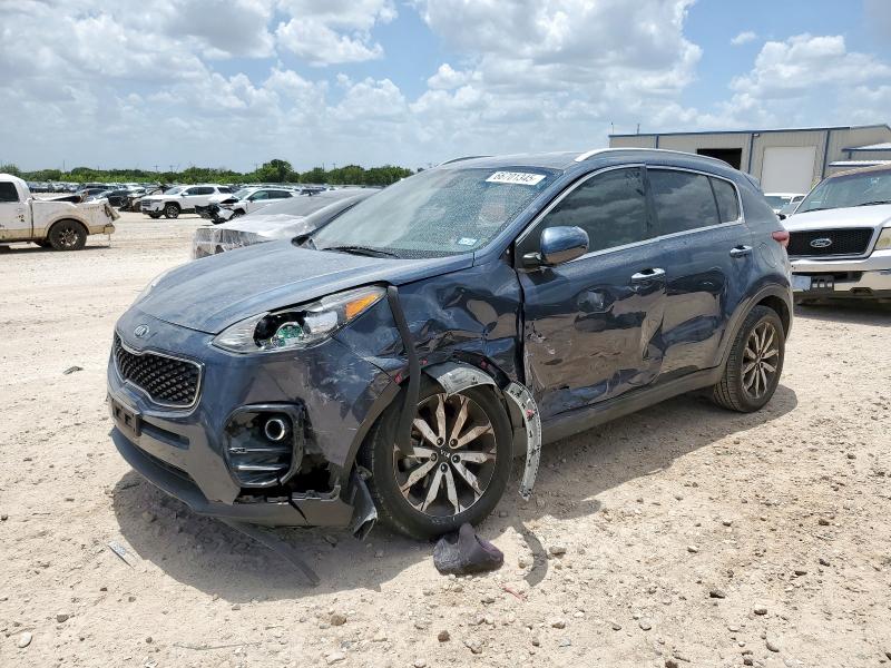  KIA SPORTAGE 2017 Blue