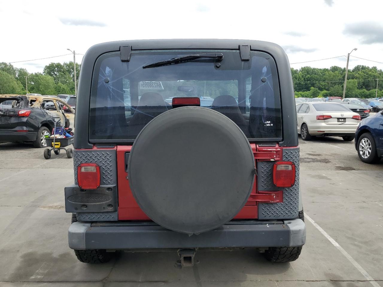 1998 Jeep Wrangler / Tj Sport VIN: 1J4FY19S4WP739900 Lot: 64238095