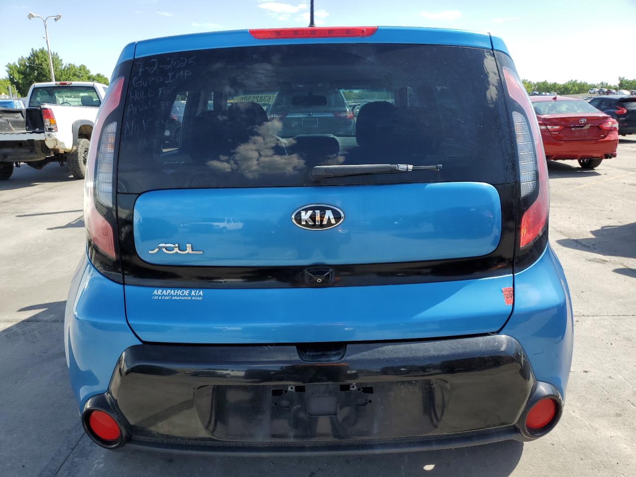 2016 Kia Soul + VIN: KNDJP3A53G7301620 Lot: 63825305