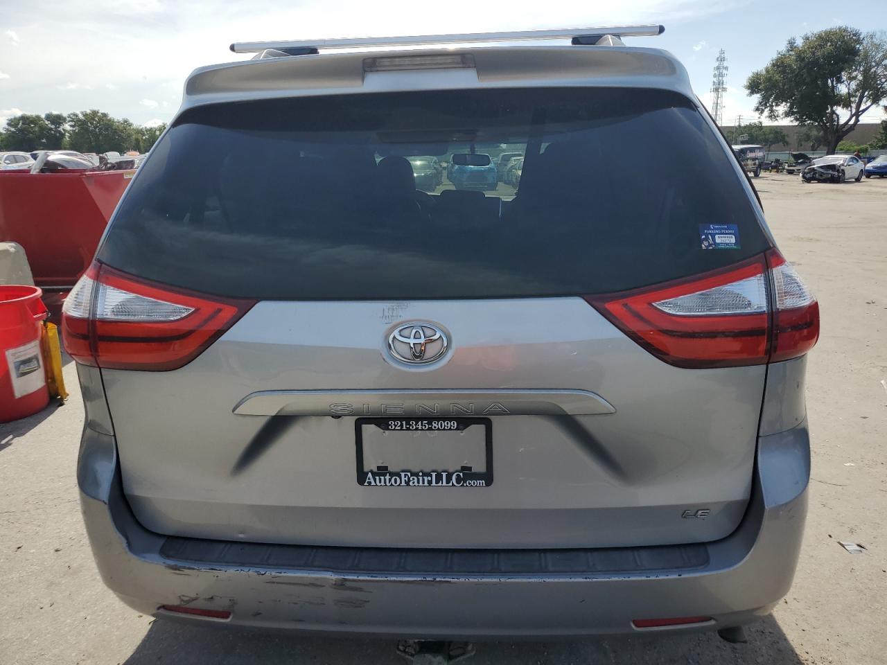 2015 Toyota Sienna Le VIN: 5TDKK3DC9FS560551 Lot: 64053695