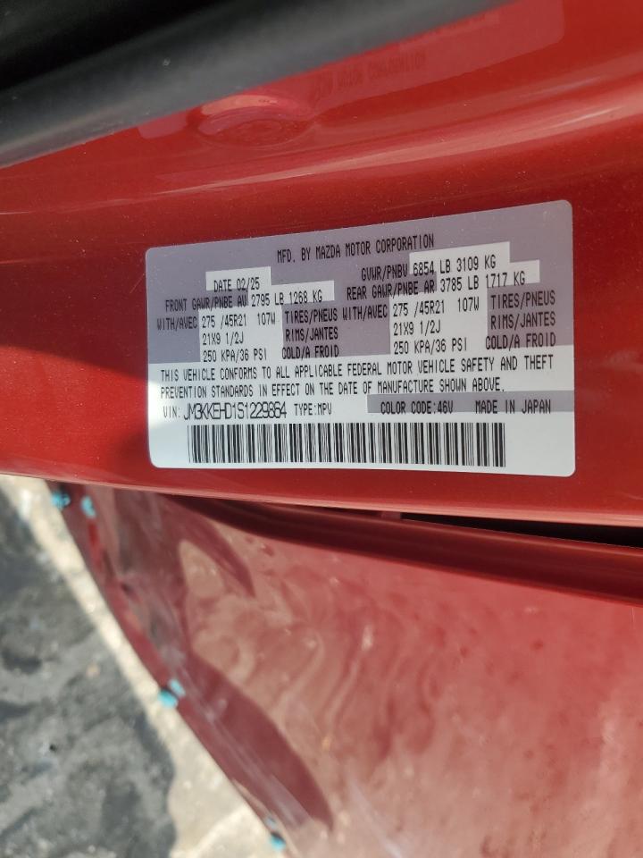 2025 Mazda Cx-90 Premium Plus VIN: JM3KKEHD1S1229864 Lot: 64602665