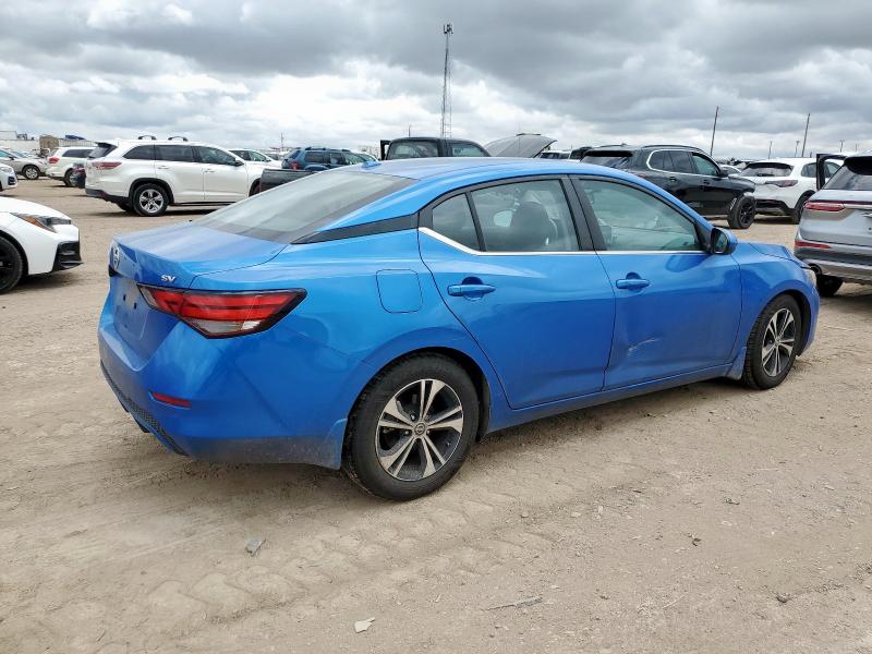  NISSAN SENTRA 2022 Синий