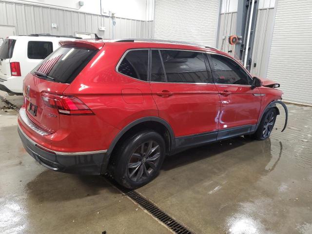  VOLKSWAGEN TIGUAN 2022 Red