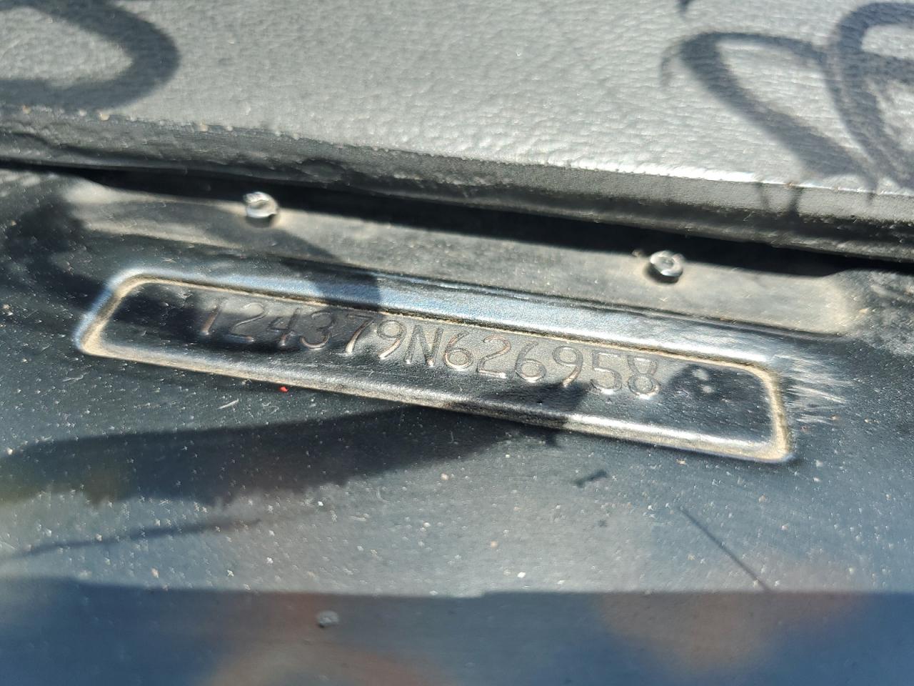 1969 Chevrolet Camero VIN: 124379N626958 Lot: 64002385