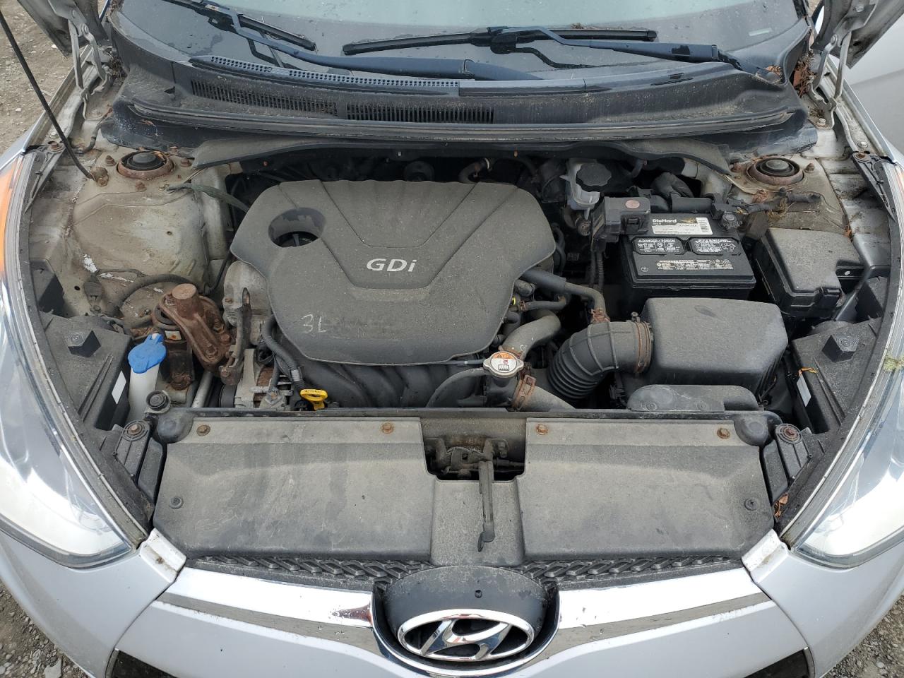 2012 Hyundai Veloster VIN: KMHTC6AD5CU033030 Lot: 63098435