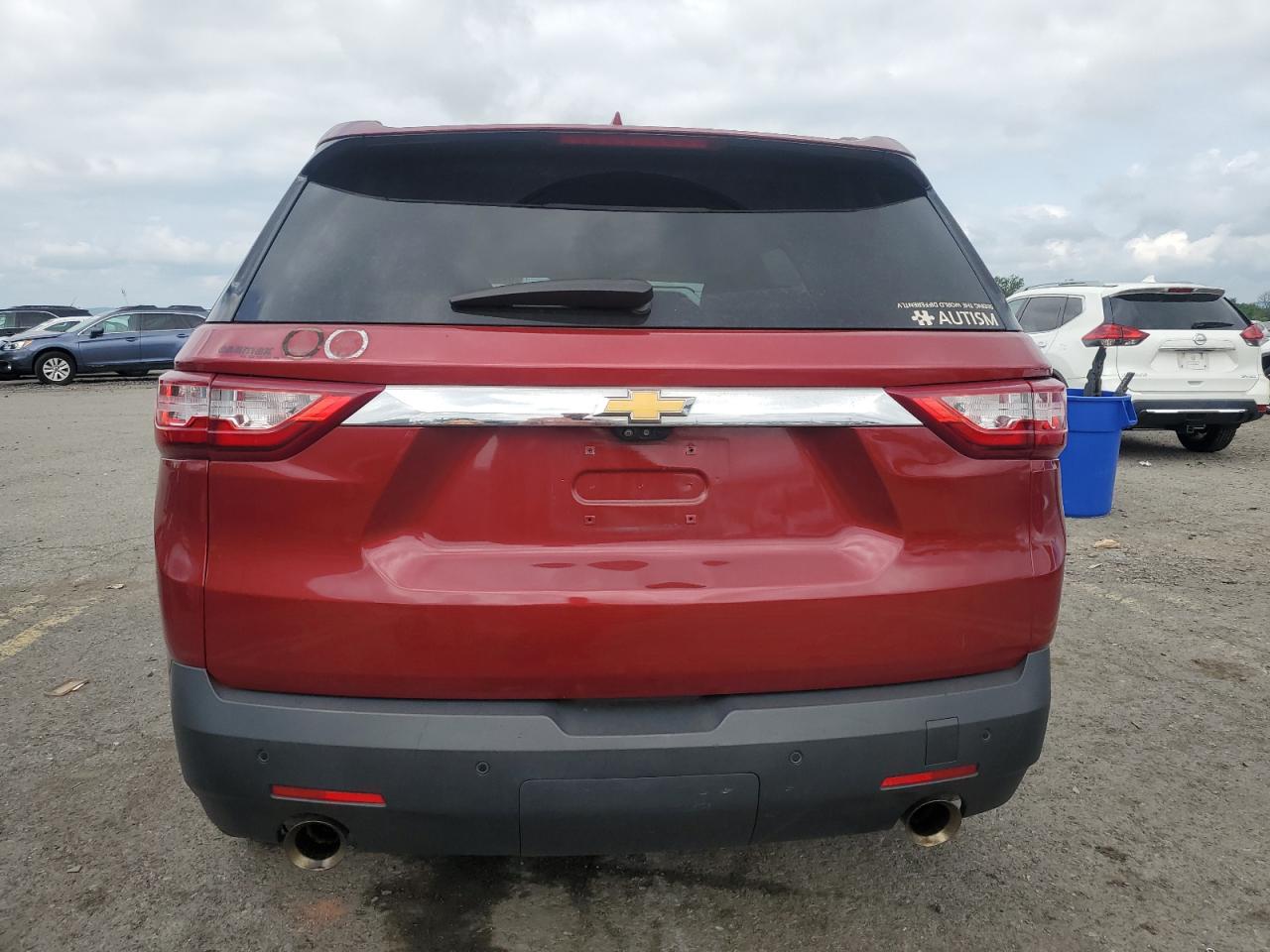 2020 Chevrolet Traverse Lt VIN: 1GNERHKW8LJ201405 Lot: 64585665