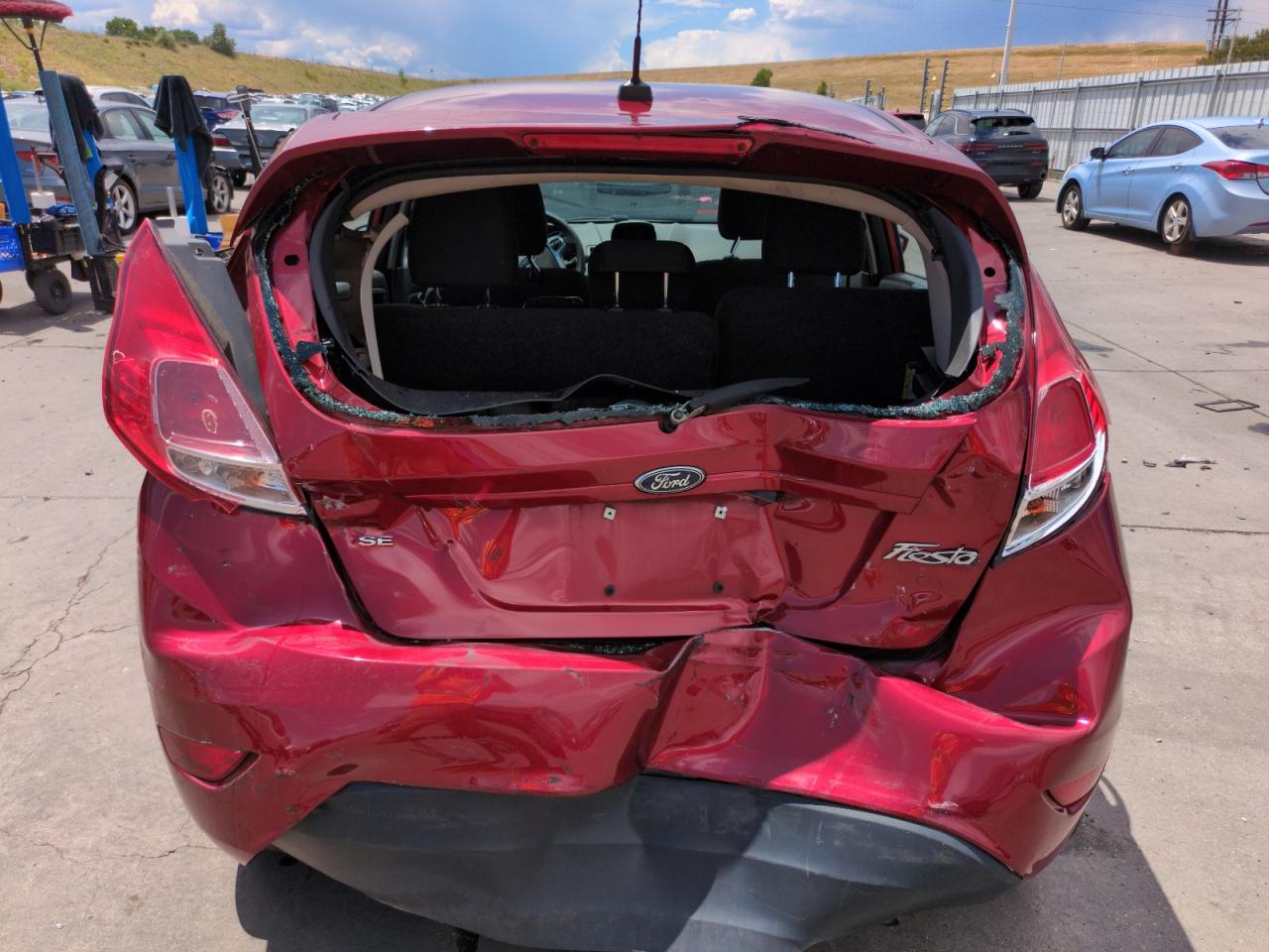 2017 Ford Fiesta Se VIN: 3FADP4EJ1HM128929 Lot: 64828165