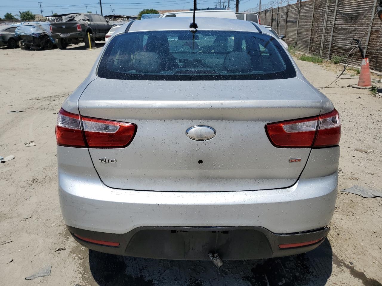 2013 Kia Rio Lx VIN: KNADM4A39D6296948 Lot: 63625015